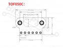 Distance sensor Laser - Time of Flight - VL6180X/TOF050C - 50cm